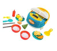ZYMIADOU Cooking Play Set with Steams Effects for Educational Learning Kids Kitchen Play Toy