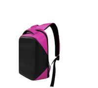 ZYMIADOU Creative Brighten Backpack 15.6 Inch Notebook Compartment Tradition Text Patterns Ideal For Travel Travel Present Giving Individualized LED Gift Pack