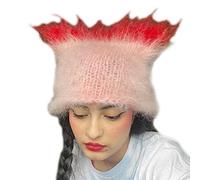 ZYMIADOU Crochet Hat Winter Casual Knitted Cap Y2K-Girl Hot Girls Picture Prop With Crocheted Slouchy Crochet Hats For Women