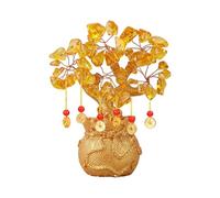 ZYMIADOU Crystal Money Tree Desk Ornament For Attracting Wealth Prosperity And Success Business Success Gift