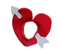 ZYMIADOU Cupids Heart Hat For Adult Masquerades Party Headgear Hat Festival Holiday Photo Props Caps Halloween Costume Accessories Breathable Caps