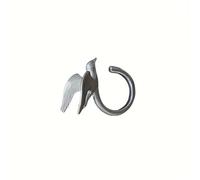 ZYMIADOU Customizable Sizing Flying Bird Jewelry Adjustable Opening Alloy Rings Lightweight Comfortable Accessory Unique Gift Nature Lover’s