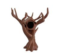 ZYMIADOU Decorative Jumping Spiders Hideouts Cave Reptiles Habitats Tree House For Small Pet Natural Lookings Design For Terrariums Terrarium Accessory