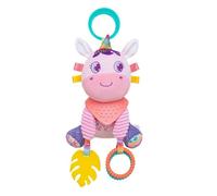 ZYMIADOU Developmental Sensory Toy For Car Seats StrollersPlush Animal Doll With Sound Effects And Visual Engagement Interactive Plush Baby Toy