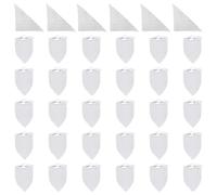 ZYMIADOU Dog Neck Scarf Easyly Clean Polyester Multiple Size Durability Polyester Salivate Towel Outdoor Activity Nonslip Triangles Scarf