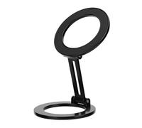 ZYMIADOU Double Surfaces Phone Holder Foldable Metal Structure Pocket Sized Designs Mobile Brackets For Home Travel Easy Installs Double Side Stand