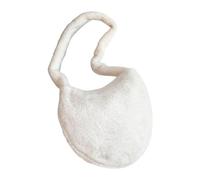 ZYMIADOU Elegant Heart Shaped Messenger Bag For Women Girls Plush Handbag Shoulder Bags Women Shoulder Bag