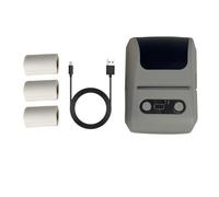 ZYMIADOU Fast Speed Cordless Miniature Thermals Sticker Printer For Barcodes Organization Inventory Management USB C Charging Bluetooth-compatible Label Maker