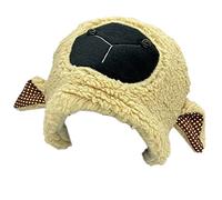 ZYMIADOU Halloween Cartoon Lamb Hat Plush Sheep Headgear Dress Up Cute Super Soft Windproof Performance Props Fisherman Retro Striped Fall Winter Outdoor Trend Fisherman Cap For Women Casual Warm