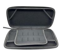 ZYMIADOU Hard Shell Carrying Case Storage Bag Portable Game Console and Accessories Protective Bag with Multiple Compartments Stylish Switch Storage Solution