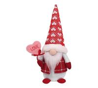 ZYMIADOU Heart Sign Plush Dolls Valentine's Day Gnomes Day Handmade Decor Creative Love Figure Thoughtful Gifts Couple Gift
