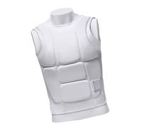 ZYMIADOU Karate Chest Protector Breathable Design with Adjustable Straps and Shock Absorption for Training and Sports Karate Chest Protectors