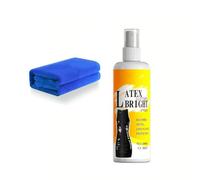 ZYMIADOU Latex Apparel Shines Solution 100ml Towel Bundle Water Repulsive Formulas Scratch Resistance Safe For All Skin Types Professional Latex Care Sprays High