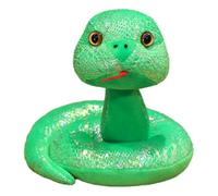 ZYMIADOU Lifelikes PP Cotton Materials Serpents Soft And Cuddly Animal Toy With Various Patterns For Household Decoration Year Of The Snake Plush