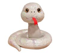 ZYMIADOU Lifelikes PP Cotton Materials Serpents Soft And Cuddly Animal Toy With Various Patterns For Household Decoration Year Of The Snake Plush