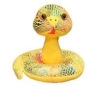ZYMIADOU Lifelikes PP Cotton Materials Serpents Soft And Cuddly Animal Toy With Various Patterns For Household Decoration Year Of The Snake Plush