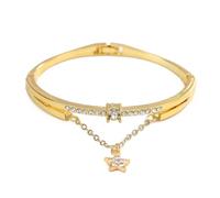 ZYMIADOU Modern Punk Bridal Bracelets Geometric Arm Wrist Jewelry Alloy Texture Present For Women And Girls Everyday Wear