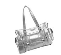 ZYMIADOU Modern Sweet Cool Design Oversized Handbag Lightweight Practical PU Shoulder Bag Multipurpose Carry For Everyday Use Sweet And Cool Shoulder Bag