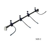 ZYMIADOU Multi Scene Adjustable Metal Hooks 4 Pack for Festive Decorations Christmas Tree Wall Door Decor Plant Proprietary