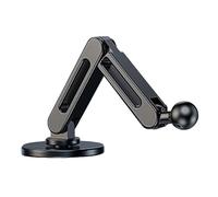 ZYMIADOU Multifunction 17mm Ball Head Aluminum Base Ball Joint Adhesive Mount Base For Car & Home Phone Stand Installation Map Car Mount Replacement