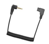 ZYMIADOU MultiInterface 2.5mm To C1/C 3/N1/N3/S1/S 2 Spring Coiled Flashing PC Syncing Cord For Photographers Enhances Durability Gold Plate Camera Triggering Wire