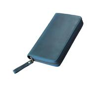 ZYMIADOU Notebook Leather Covers With Elastic Pen Slot For 7.28x3.54Inch Pocket Notepads Handmade Case Business Organizers For Professionals