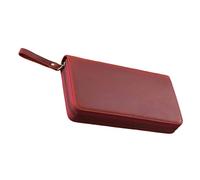 ZYMIADOU Notebook Leather Covers With Elastic Pen Slot For 7.28x3.54Inch Pocket Notepads Handmade Case Business Organizers For Professionals