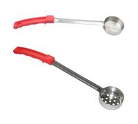 ZYMIADOU Pack of 2 Easy to Clean Portion Spoons Nonrust Steel Materials Equipped with Comfortable Grip for Cooks and Cooks Multipurpose Spoons