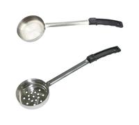 ZYMIADOU Pack of 2 Easy to Clean Portion Spoons Nonrust Steel Materials Equipped with Comfortable Grip for Cooks and Cooks Multipurpose Spoons
