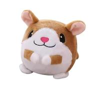ZYMIADOU Plush Piggy Dog Toy Vibrating and Bouncing Interactive Entertainment Teasing Ball for and Dogs Outdoor Dog Toy