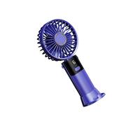 ZYMIADOU Portable Handheld Fan 5 Speed USB Rechargeable Quiet Cooling Desk For Office Travel Home Foldable Cooling