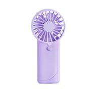 ZYMIADOU Powerful Handheld Fan Portable Small Lightweight Makeup Fan AM3 Battery Operated For Girl Women Adults Indoor Outdoor Handheld Cooling Device For Hot Weather