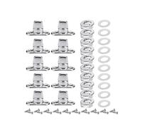 ZYMIADOU Practical Turnlock Fastener for Canvas Secure Outdoor Wear Resistant Alloy Easy Install for Camping Canvas Fastener