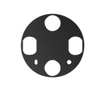 ZYMIADOU Protector Rings Film Hollow Frame Frosted Protective Film For Find X8S Rear Camera Lens Cover Case Aluminum Lens Protector