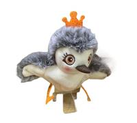 ZYMIADOU Realistic Bird Simulation Cats Toy Electric Interactively Motion Activated Plush USB Rechargeable Quiet Operations Automatic Electric Cats Toy