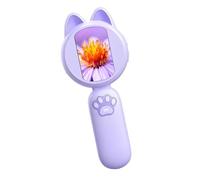 ZYMIADOU Rechargeable Cartoon Developed Digital Enlarger Handheld Science Set for Children Enhancing Observation Abilities STEM Educational Instrument Gift