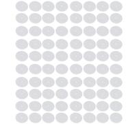 ZYMIADOU Set Of 100 Clear Silicone Discs Portable For Earring Stability And Ear Protective Portable For Sensitive Ears Wear Flexible Silicone Discs