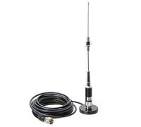 ZYMIADOU Small Antennas With 259 Connector & Base Small Mount Set For Outdoor Explorers & Radio Users Mount