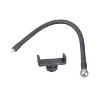 ZYMIADOU Smartphone Bracket With 1/4 Screw Mounting For Tripod Phone Clip Flexible Hose Replacement Mount Holder Clamp Quick Release Phone Clamp For Camera Systems