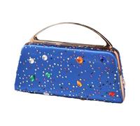 ZYMIADOU Sparkling Evening Purse Rhinestones Crossbody Bag With Chain Shoulder Strap Handbag For Bridal Wedding Banquet Dinner Bag