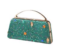 ZYMIADOU Sparkling Evening Purse Rhinestones Crossbody Bag With Chain Shoulder Strap Handbag For Bridal Wedding Banquet Dinner Bag