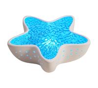 ZYMIADOU Star Sea Projection Light 7 Color Modes Soothing Rhythm For Helps Sleep Calming Bedroom Atmospheres Star Projector Lamp