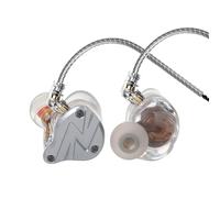 ZYMIADOU Studio Grade Music Gaming Earphones 10mm Enhanced Driver 4 Ergonomic Alloy Resin Build Detachable Cable Music Gaming Headset