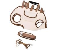 ZYMIADOU Stylish Pet Bags Double Carry Methods Hand and Shoulder Leash for Secure and Comfortable Transport Carriers Handbag