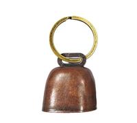 ZYMIADOU Thickened Bronze Pet Security Loud Resonant Ringing & Traditional Design For Outdoor Canine Adventures Traditional Outdoor Pet Following Toll