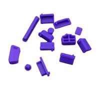 ZYMIADOU User Friendly Silicone Port Plugs USB Type C HDTV RJ45 Covers MultiDevice Protections Computer Accessories Silicone Port Plugs Set