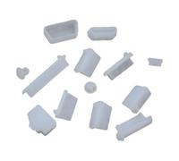 ZYMIADOU User Friendly Silicone Port Plugs USB Type C HDTV RJ45 Covers MultiDevice Protections Computer Accessories Silicone Port Plugs Set