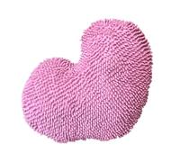 ZYMIADOU Valentines Day Heart Shape Cushion for Couples Soft Polyester Fabric and PP Cotton Filling Comfortable Polyester Pillow
