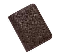ZYMIADOU Versatile Litchi Pattern Card Holder Wallet Stylish Cards & IDs Storage Suitable for Business Meetings & Traveler Gift Short Wallet Compact Organizers Stylish Sleeve Multislot