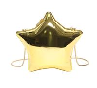 ZYMIADOU Women Acrylic Shoulder Bag Star Shape Messenger Evening Crossbody Clutch Purse For Wedding Party Women Clutch Purse Star Shape Shoulder Trend Crossbody